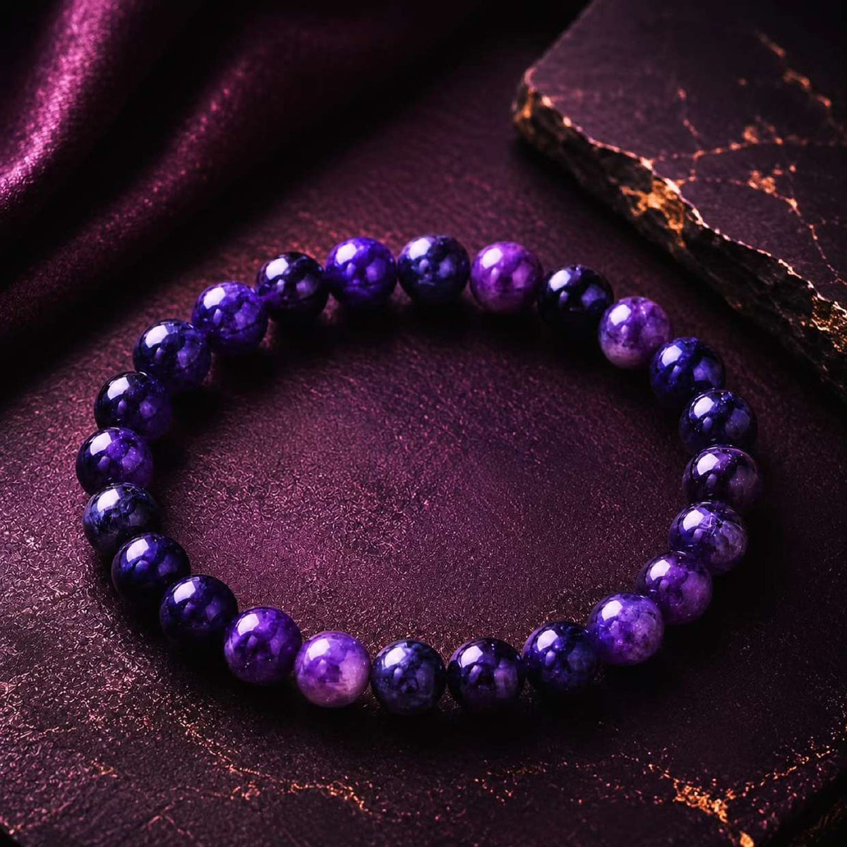 Amethyst Gemstone Bracelet