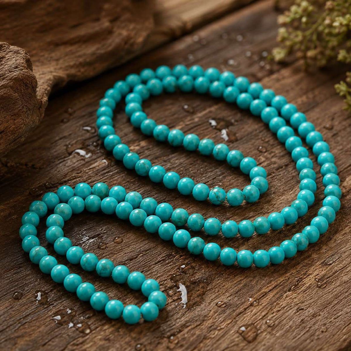 Turquoise Gemstone Mala