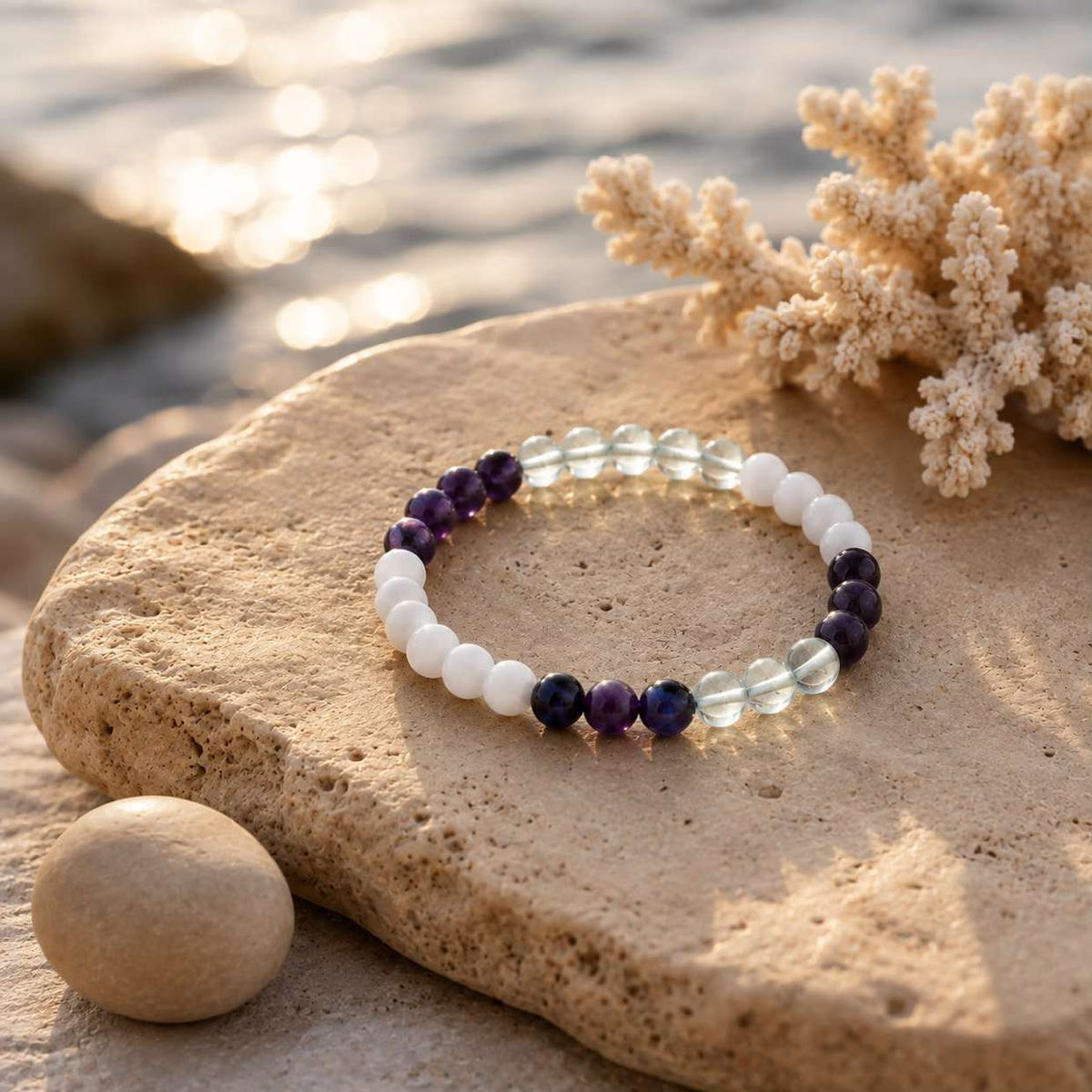 Education Gemstone Bracelet