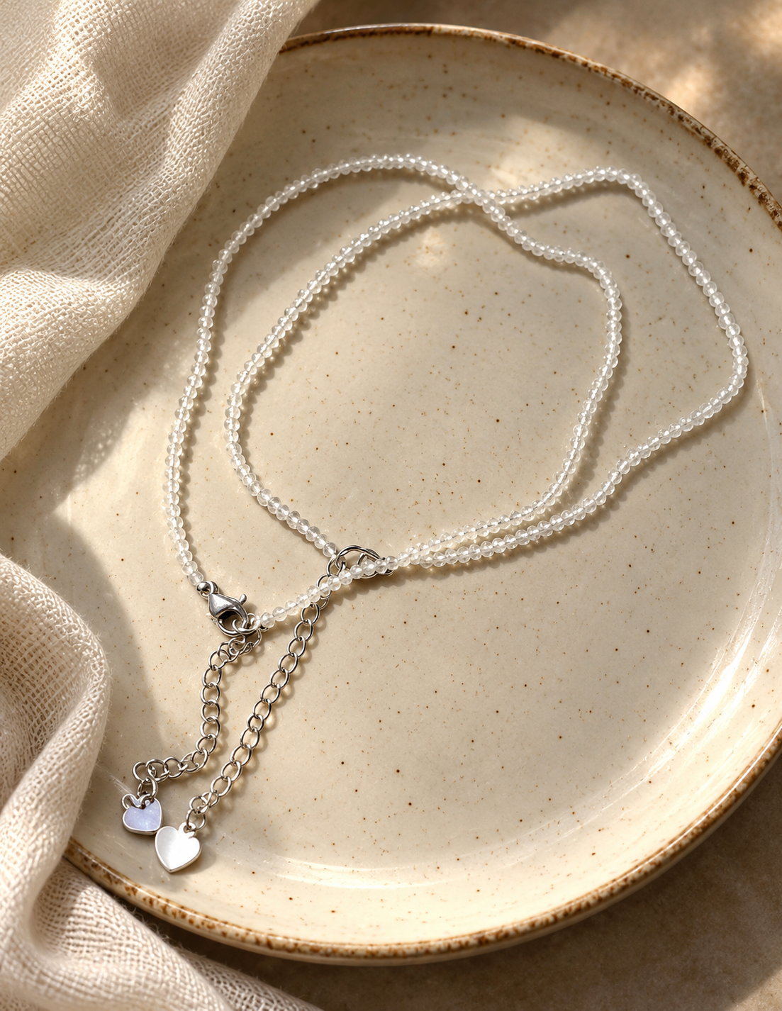 Spatika Anklet 2mm(pair)