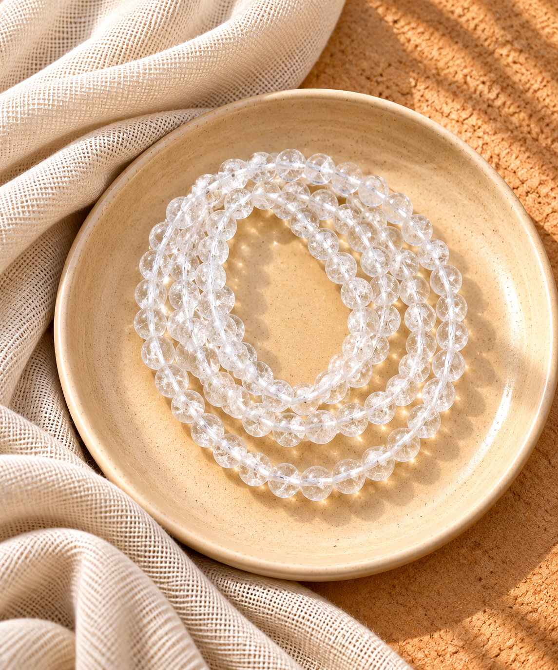 Spatika Diamond cut Neckpiece 108